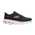 (女)【斯克威爾SKECHERS】GO RUN GLIDE-STEP VORTEX 寬楦慢跑鞋-深灰 129825WCHAR