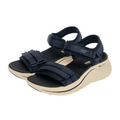 (女)【斯克威爾SKECHERS】MAX CUSHIONING ELITE 2.0 SANDAL健走系列涼拖鞋-紫紅色/海軍藍 141617MVE/141617NVY_6