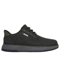 (男)【斯克威爾SKECHERS】GARLAN_WATERPROOF 防水休閒鞋-黑色 205649BLK