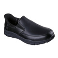 (男)【斯克威爾SKECHERS】Slip-Ins Work: Nampa - Broxtin Wide Fit 寬楦防滑工作鞋-黑色 200304WBLK_1