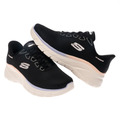 (女)【斯克威爾SKECHERS】FASHION FIT 2.0 寬楦運動鞋-黑色 150380WBLK_1