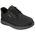 (男)【斯克威爾SKECHERS】GARLAN_WATERPROOF 防水休閒鞋-黑色 205649BLK_1