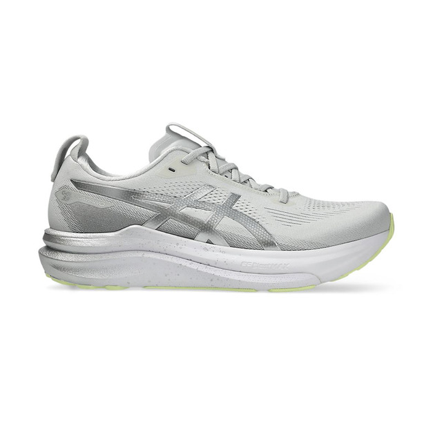 (男)【亞瑟士ASICS】GEL-KAYANO 33 PLATINUM 白金系列支撐慢跑鞋-淺灰銀 1011C307-020