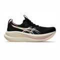 (女)【亞瑟士ASICS】GEL-Nimbus 28 緩衝慢跑鞋-黑紫 1012B899-004