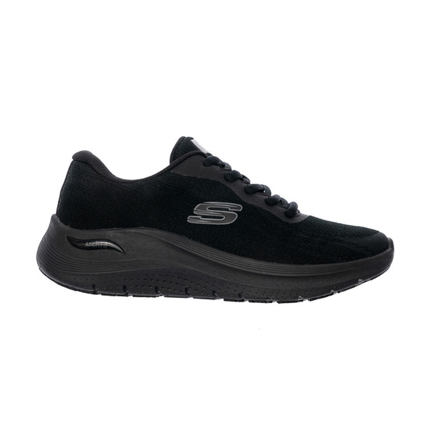 (女)【斯克威爾SKECHERS】ARCH FIT 2.0 SR 防滑工作鞋-黑色 108266BLK