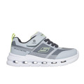 (童)【斯克威爾SKECHERS】Glide-Step Lights 兒童燈鞋-灰綠 400240LGYLM