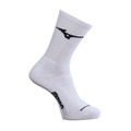 (男)【美津濃MIZUNO】運動厚底襪-白色 32TXD50009