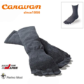 【Caravan】RL.Merino Inner 5 Fingers中性五指美麗諾羊毛襪 羊毛薄襪 登山襪 健行襪 中筒襪-木炭灰 0131005-103_1