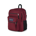 【JANSPORT】 BIG STUDENT 34L後背包 15吋筆電 雙主隔層-黑/酒紅 JS0A47JK_2