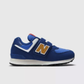 *特惠出清*(中童)【New Balance】574 Hook & Loop系列休閒鞋 PV574HBG_1
