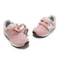 *特惠出清*(中童)【New Balance】313系列寬楦休閒鞋 魔鬼氈 耐磨-粉紅 PO313JD_4