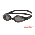 【Speedo】Edge 成人泳鏡 平光泳鏡 防霧 抗紫外線 日本製 -黑/灰 SD8120047649