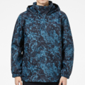 過季出清(男)【THE NORTH FACE】北臉 Dryvent 防水保暖連帽外套 衝鋒衣 防水外套 風雨衣-藍黑圖彩 4U5F_4