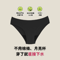 英國 WUKA [輕度流量=1個衛生棉/2個衛生棉條] 低腰月經三角比基尼泳褲 月經泳衣 抗氯 防曬 不用再穿棉條