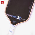 【Wika 】NEXT-X 全場型匹克球拍 (16mm) -金屬紫 贈infin單支裝匹克球拍套_2