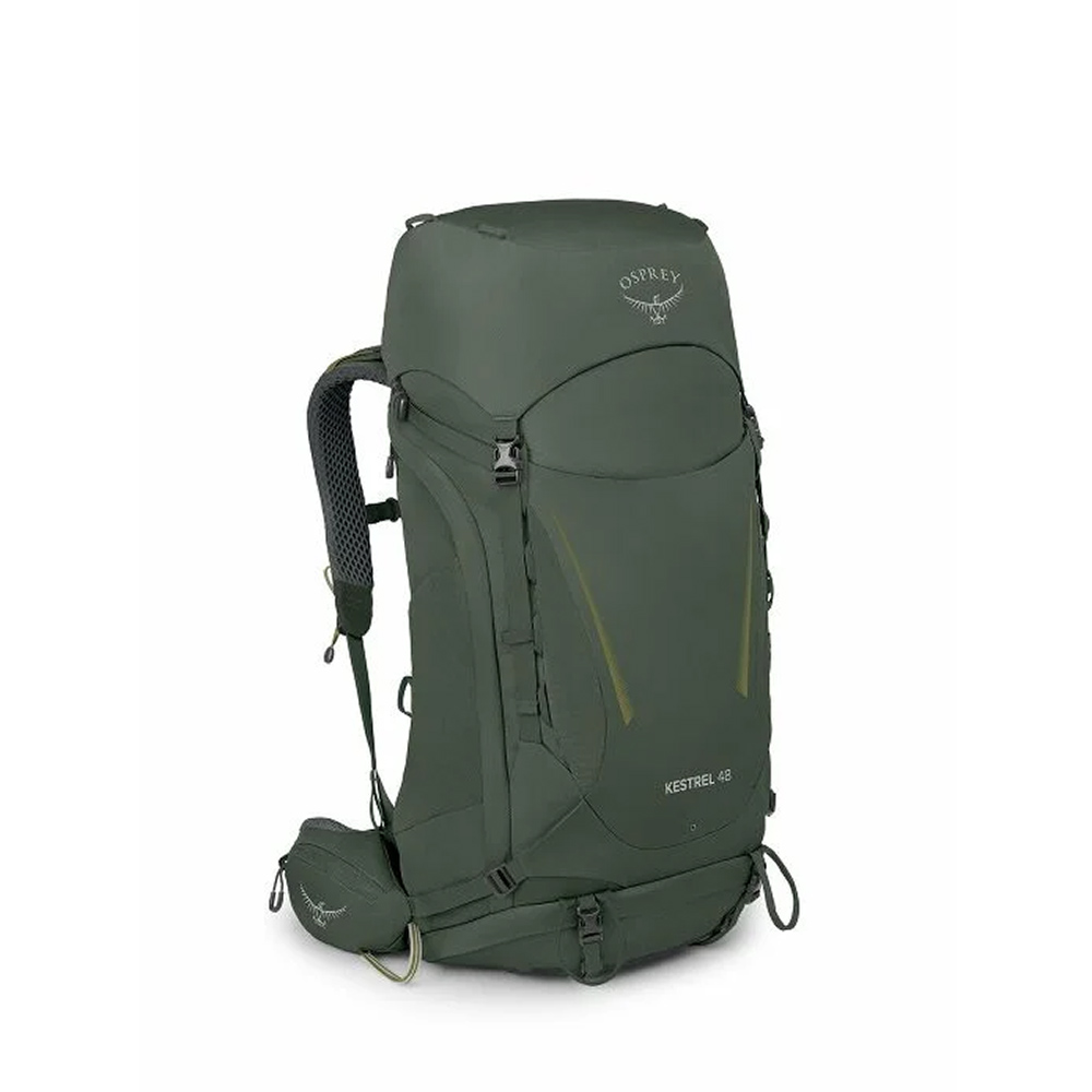 【OSPREY】KESTREL 48 網架輕量登山後背包(L/XL)-盆景綠 10004761