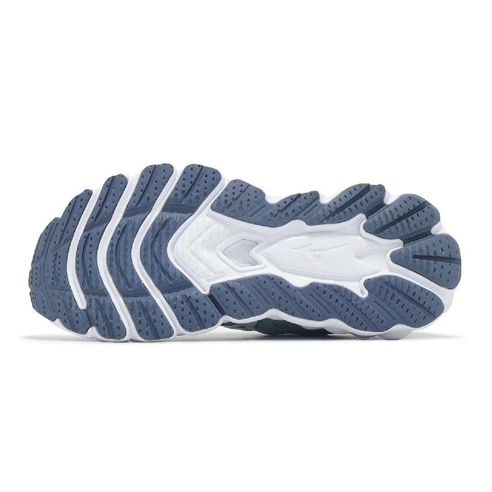 健美 女)【美津濃MIZUNO】WAVE SKY 8 慢跑鞋-灰藍J1GD240271 | 名將