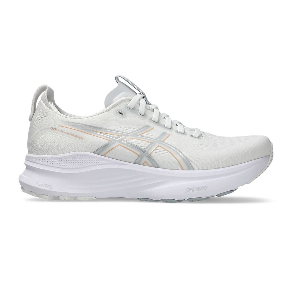 (女)【亞瑟士ASICS】GEL-KAYANO 32 支撐慢跑鞋-白色 1012B838-100