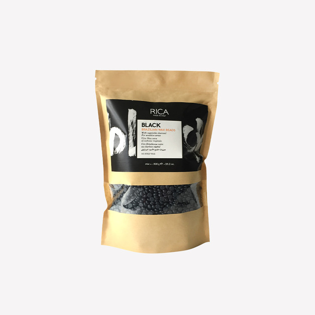 RICA 黑炫風竹炭巴西豆豆蠟