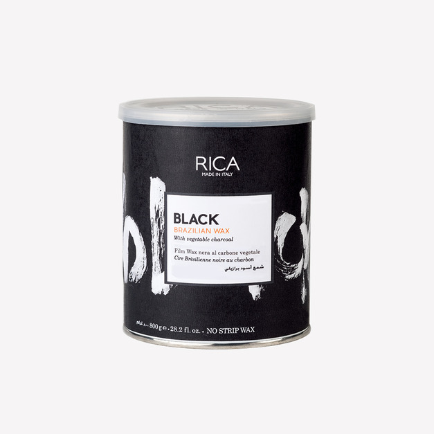 RICA 黑炫風竹炭巴西罐裝硬蠟