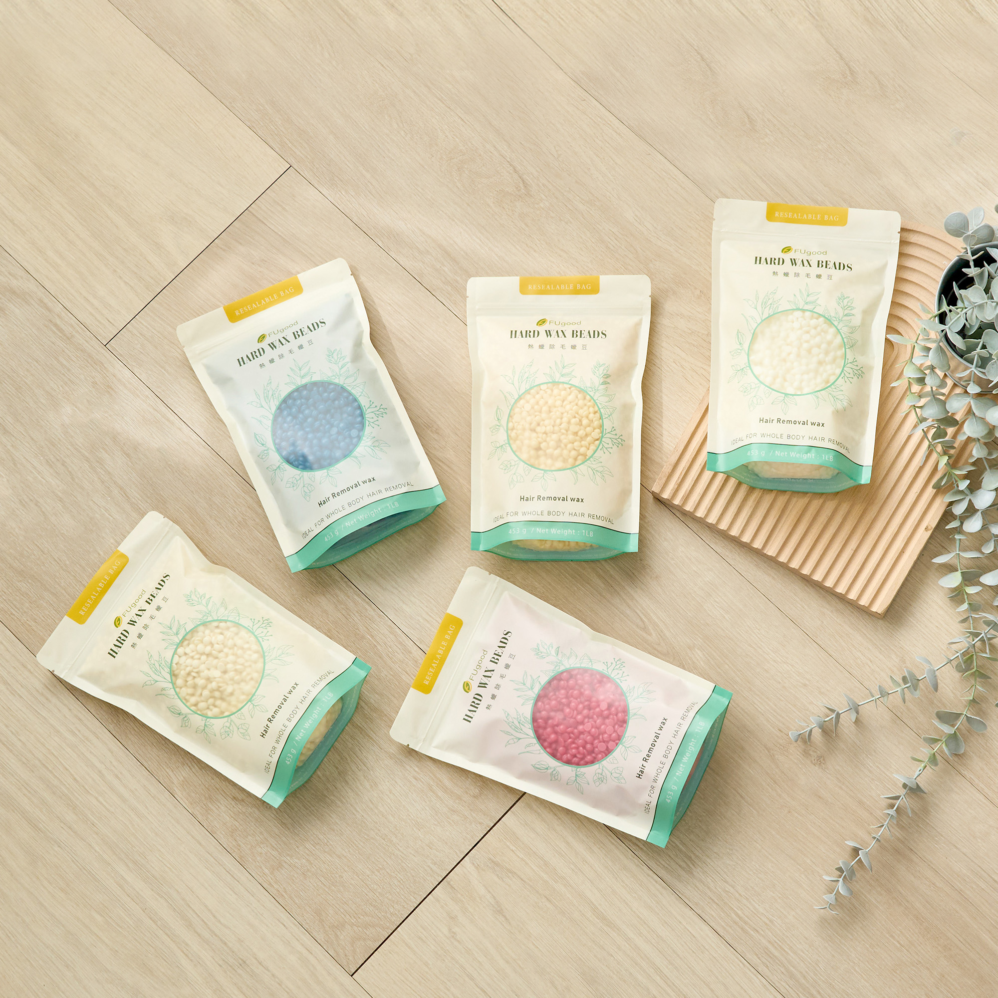 FUgood 熱蠟蠟豆 453G