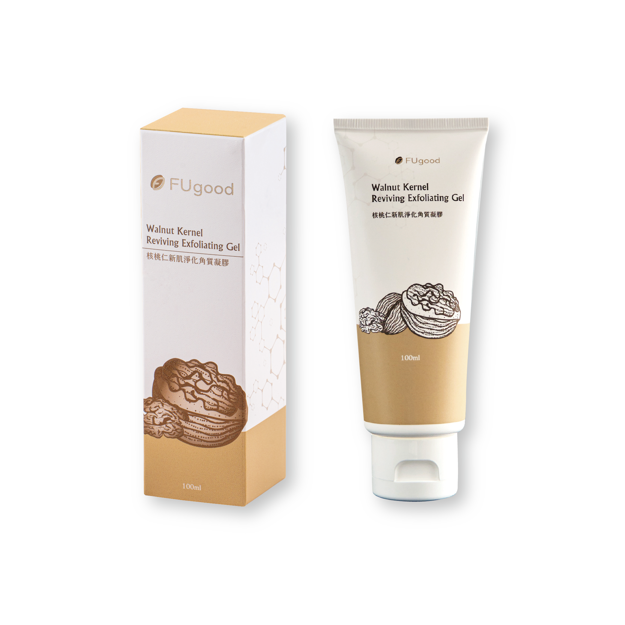 FUgood 核桃仁新肌淨化角質凝膠