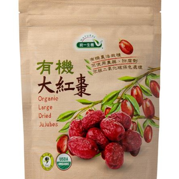 【統一生機】有機大紅棗 300g