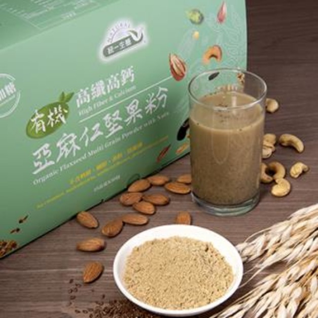 【統一生機】有機高纖高鈣亞麻仁堅果粉 (25g*30入/盒)