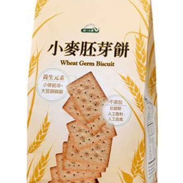 【統一生機】小麥胚芽餅 336g