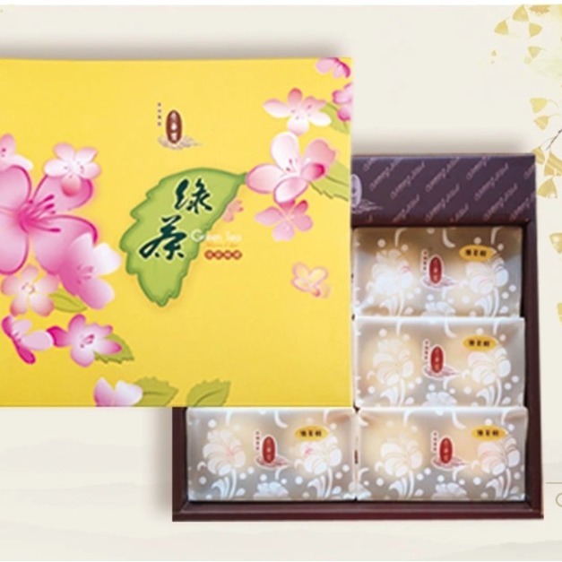 「預購」【崇華齋】綠茶酥-全素(12入) 