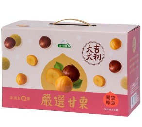 【統一生機】嚴選甘栗禮盒(70g*8包)