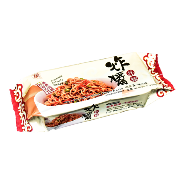 【承昌】炸醬乾拌麵四份裝 340g