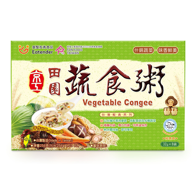 【京工】田園蔬食粥 32 g*8包