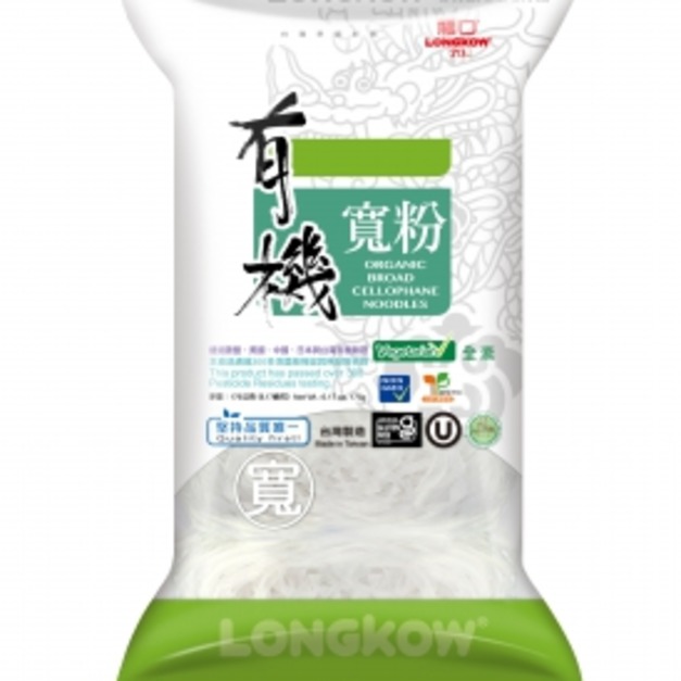 【龍口】有機寬粉175g/5把裝/包