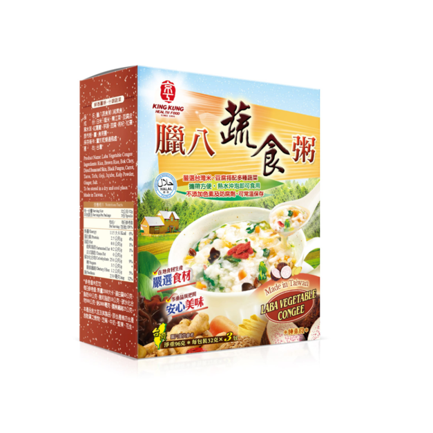 【京工】臘八蔬食粥32g(3入)