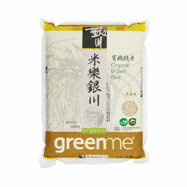【銀川】有機糙米 2kg/包