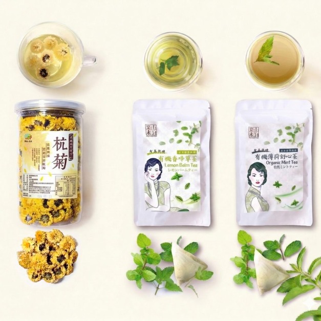 「零咖啡因」舒心呵護組（杭菊/薄荷/香蜂草）