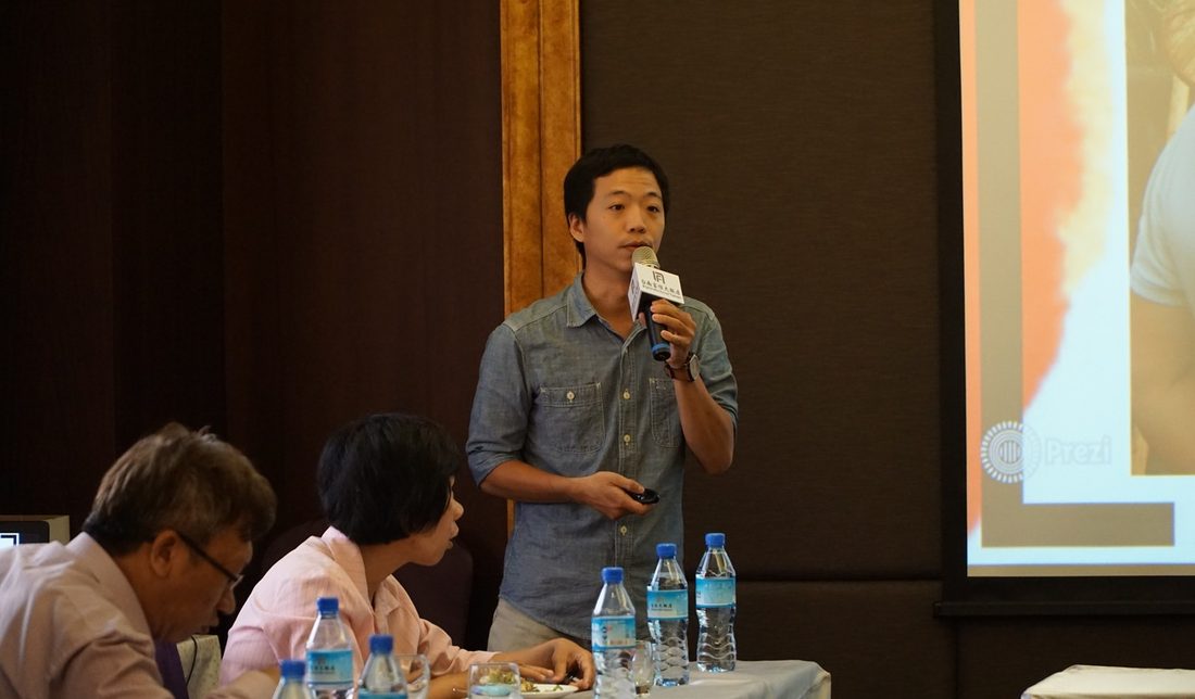 協會理事長游子昂於企業食農永續講座主講