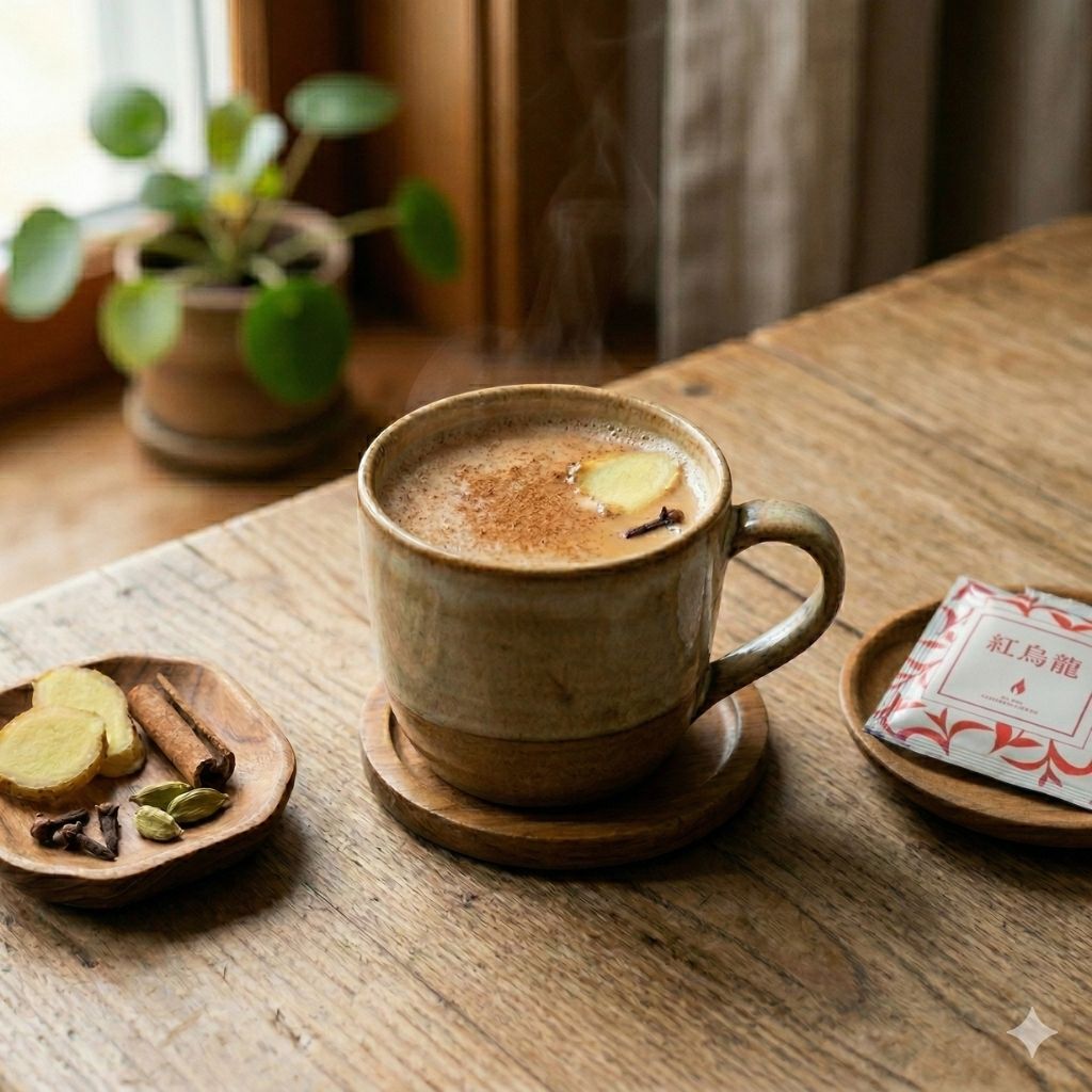 台東紅烏龍香料奶茶