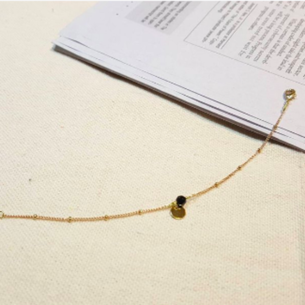 綻放永恆 波希米亞神秘魅黑細手鍊 NT$ 480