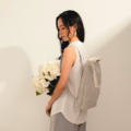 【Classic系列】V backpack 兩用後背包 經典灰色_6