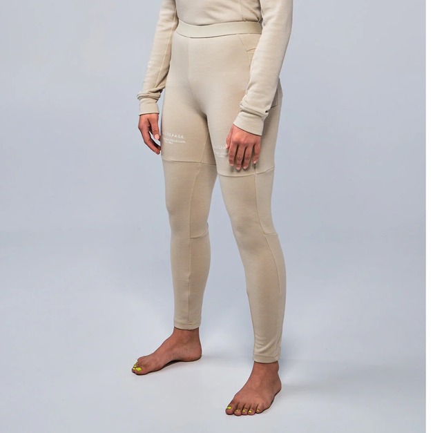 Women Merino Baselayer Pant 美麗諾羊毛內層褲-奶油色