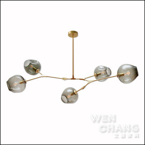 北歐 現代簡約 泡泡 吊燈 五頭 復刻版 LC-110-5