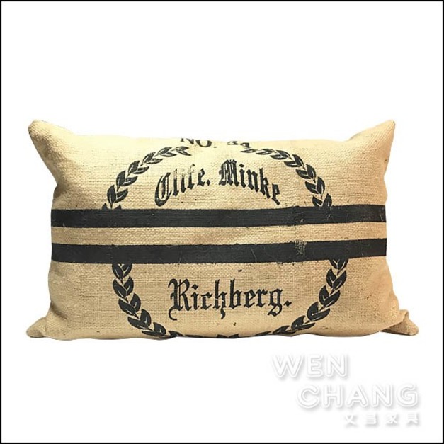 [出清]Vintage復古 34號抱枕 靠枕 HA013-2