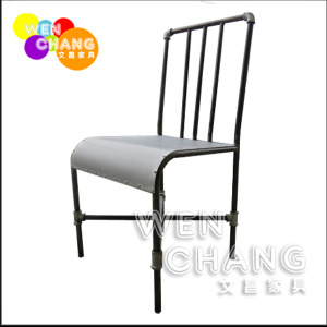 [出清] LOFT工業倉庫風 復古 水管椅 休閒椅 餐椅 CH006《庫存出清》