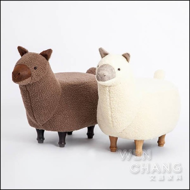 兒童羊駝椅凳 矮凳 穿鞋凳 ST077