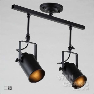 LOFT 工業風 投射燈 炮筒吸頂燈 2頭 LCE-006-2《特價》
