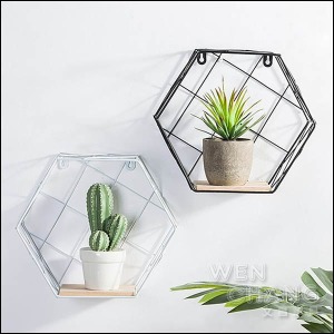極簡風 六角造型收納層架 飾品直栽層架 Z150