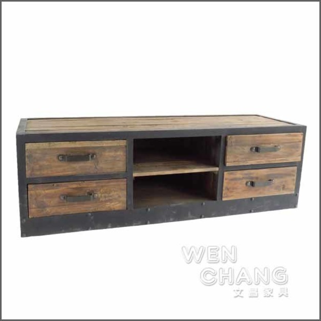 [出清] LOFT 工業風 末日電視櫃 CB018