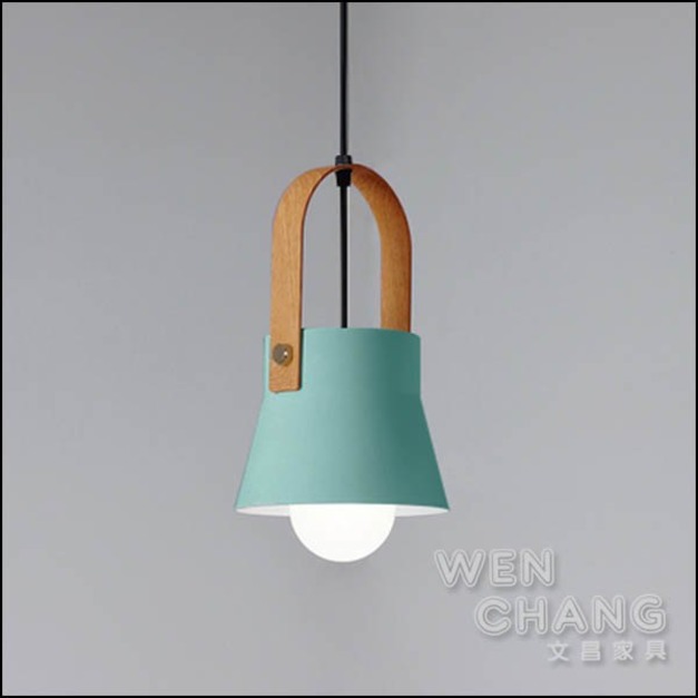 北歐 木環吊燈 (長款) 4色 LC-120